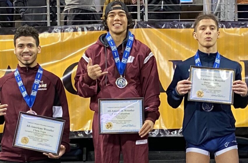  Hawaii’s Cody Cabanban Wins National Wrestling Title And Liam Corbett Is A JUCO All-American Again