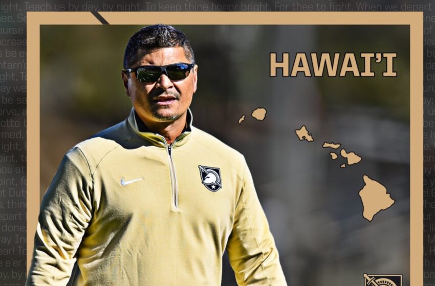  Hilo And Waipahu’s Sean Saturnio Is Experiencing Glorious Days As An Army Football Assistant
