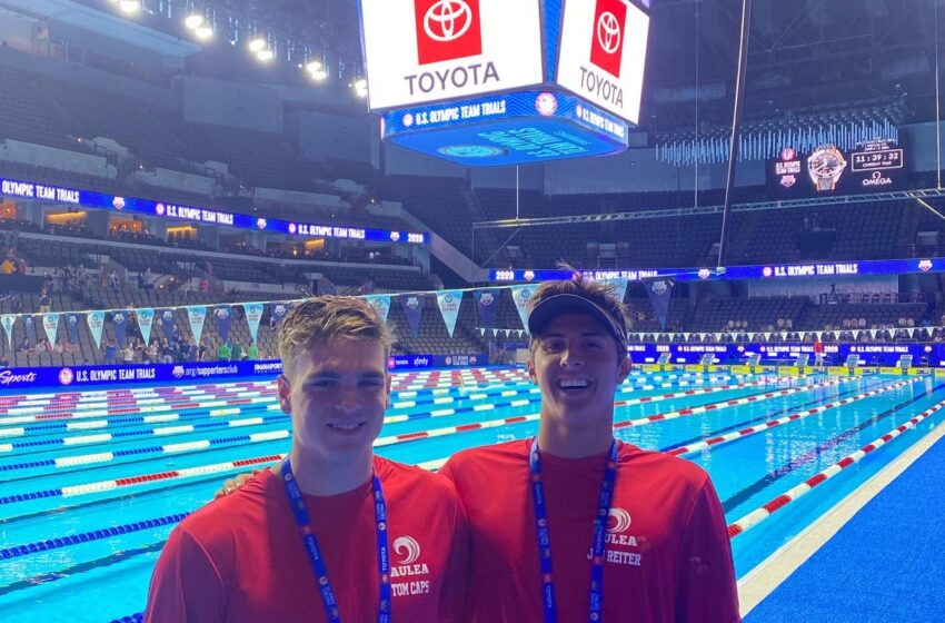  Hawaii High Schoolers Jon Reiter, Tom Caps And Grace Monahan Give It A Go At U.S. Olympic Swimming Trials