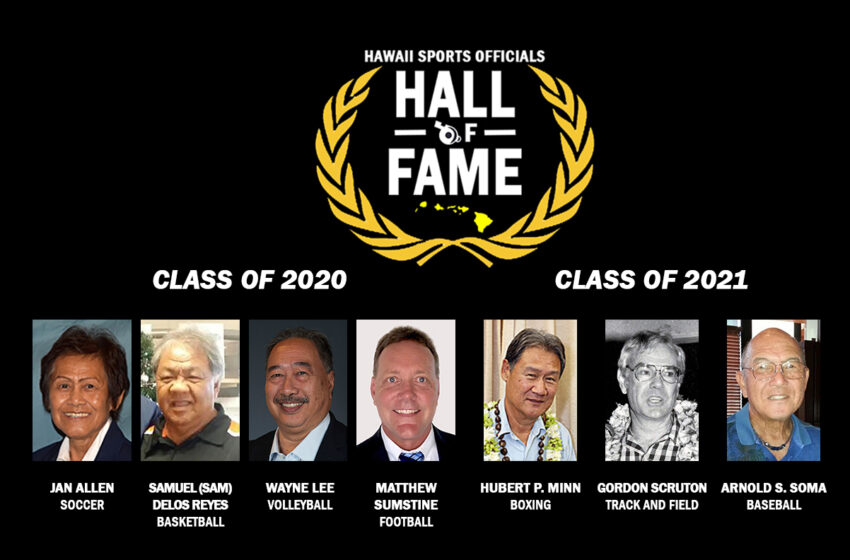  Hubert Minn, Gordon Scruton and Arnold Soma Join Hawaii Officials Hall Of Fame