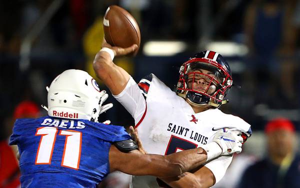  FINALLY: ILH Football Championship Teams Saint Louis And ‘Iolani Get Down To State Tournament Business