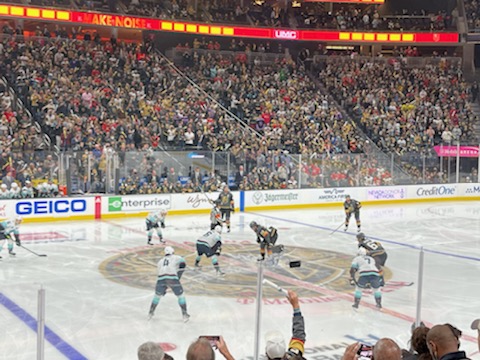  Vegas Golden Knights Fan And Hawaii Hockey Nut Michael Kawazoe Was There To Witness The Seattle Kraken’s Momentous NHL Debut