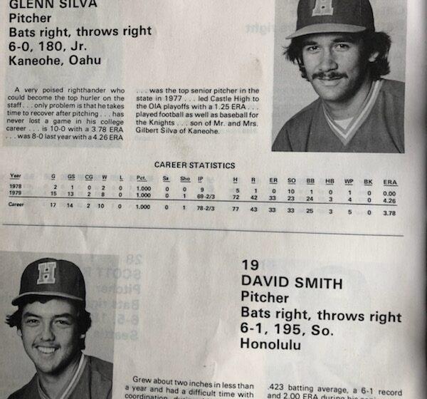  Hawaii’s 1980 College World Series Team Loses A Special Athlete In Glenn Silva