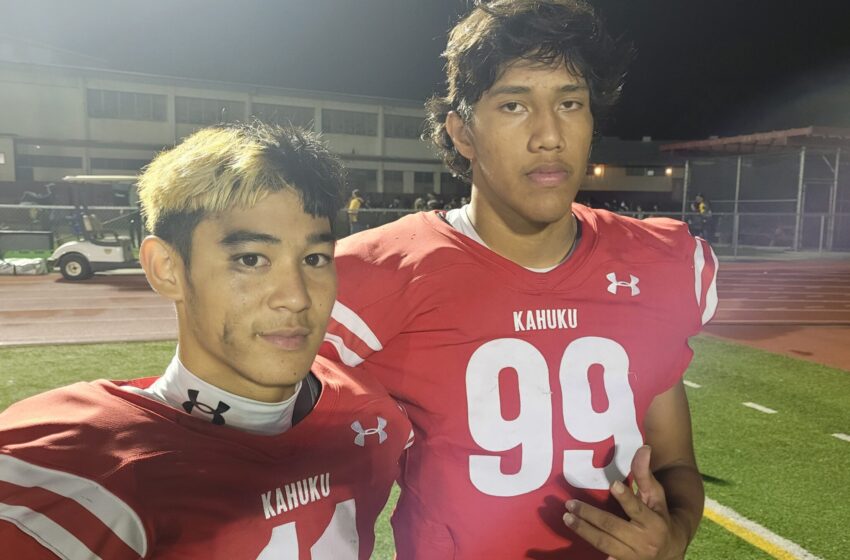  Kahuku Shuts Down Campbell 21-0 And Now Takes Aim At Saint Louis In The State Open Final