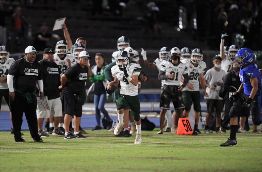  Aiea Returns To Football State Tournament And “Wendell Bowl” For First Time In 12 Years