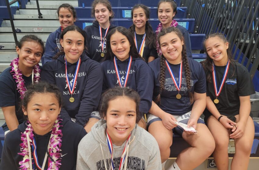  Kamehameha Puts Down The Hammer On The Way To ILH Boys And Girls Wrestling Championships