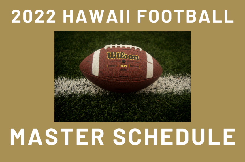  Separate From The ILH, OIA Releases 2022 Football Schedule; Kamehameha At Kahuku Is Marquee First-Week Game
