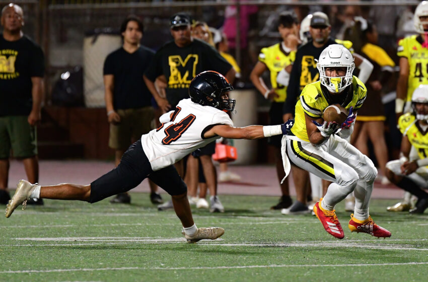  FOCUS ON FOOTBALL: Clean, Strategic, Stirring Football On Display In Mililani’s Tide-Turning 35-34 March Past Campbell