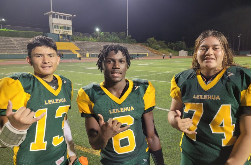  FOCUS ON FOOTBALL: These Leilehua Mules Boys (And Girls) Will Continue To Fight