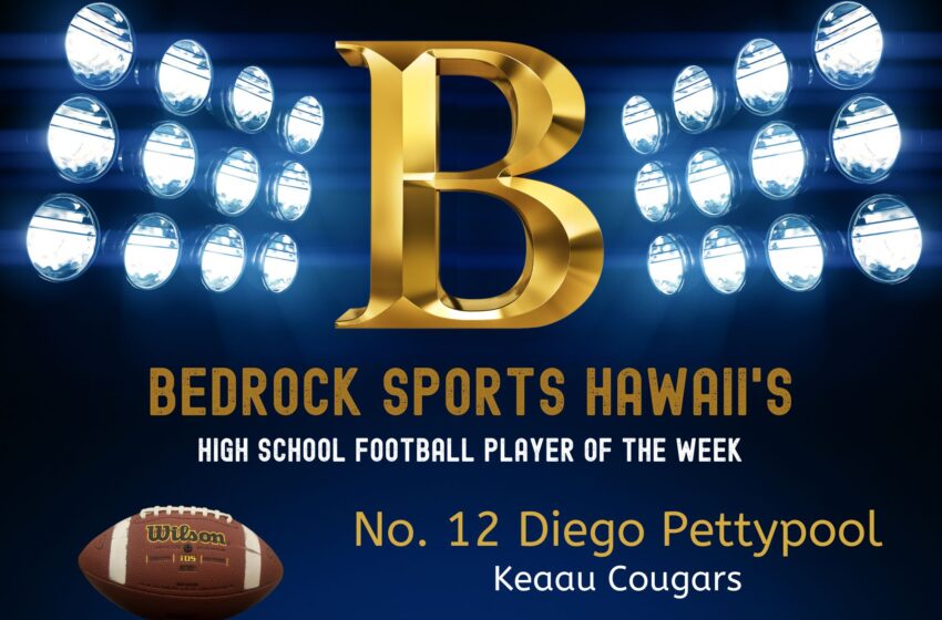  Keaau’s Diego Pettypool Selected As Bedrock Sports Hawaii’s Player Of The Week