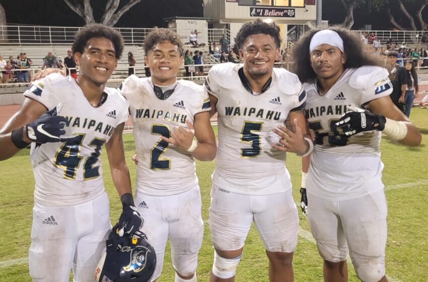  FOCUS ON FOOTBALL: The Art Of Holding Down The Fort In The OIA (Part 2, Waipahu Marauders)