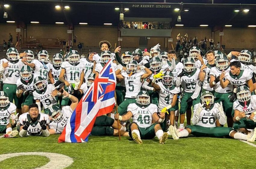  A-Town Media Captures Na Alii’s 38-14 Football Victory Over Woodinville In Washington; And Honokaa Rolls