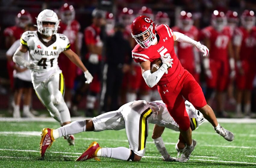  FOCUS ON FOOTBALL: Assertive Kahuku Defense Takes Control In 29-17 Conquest Of Mililani