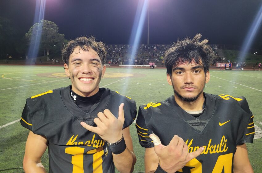  Nanakuli Secures OIA D-II Title For ‘The Valley’ By Knocking Off Kaiser, 35-21