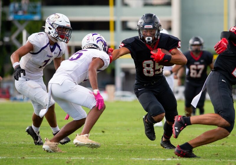  WATCH: 4 Videos Of ‘Iolani’s State-Berth Clinching 42-13 Win Over Damien