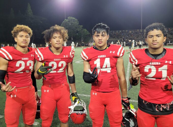 Kahuku's Anae in process of making visits – Hawaii Prep World