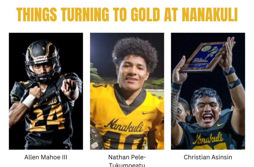  FOCUS ON FOOTBALL: With Old-School Backfield, Nanakuli Thunders Past PAC-5 Into State D-II Semifinals