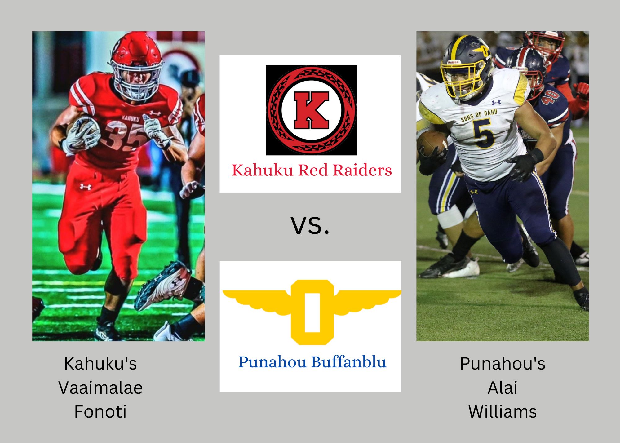 FOCUS ON FOOTBALL Punahou Is Last Obstacle Between Kahuku And A Second