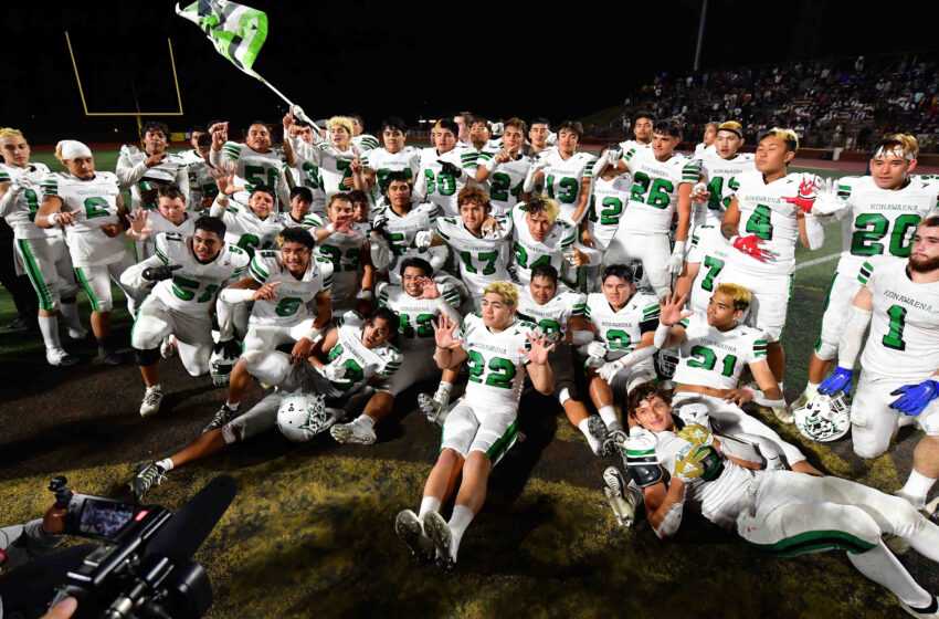  FOOTBALL WRAP PART 5: Konawaena Took Oahu By Storm For School’s First D-I State Championship