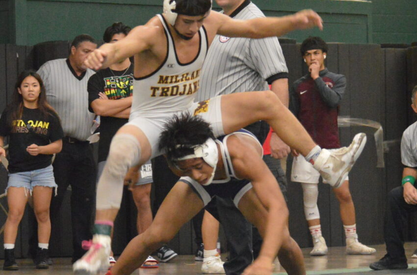  Two Stunners At Officials Wrestling Finals: State Champs Mikah Labuanan And Brycen Pagurayan Upended