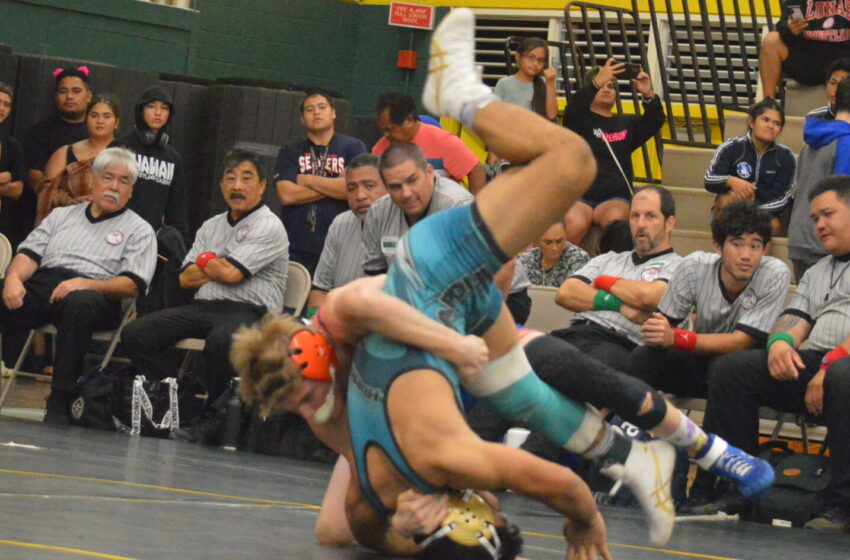  SEE: Videos And A Photo Gallery Of The Officials Wrestling Tournament at Leilehua