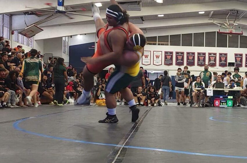  OIA Wrestling Results From Waianae, McKinley And Kahuku On Dec. 10