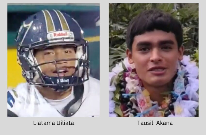  FOCUS ON FOOTBALL: 2 Hawaii Diamonds To Keep An Eye On As They Enter College — Tausili Akana and Liatama Uiliata