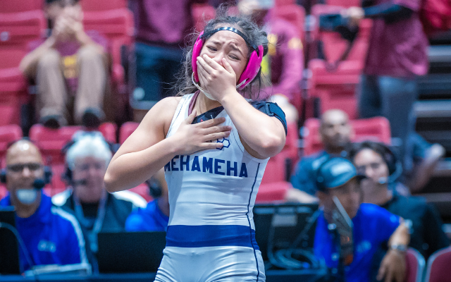  State Wrestling Fans Treated To Intense, ‘Oh-So-Close’ Finals; Kapolei Boys, Moanalua Girls Win Team Titles