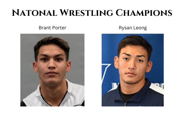  Hawaii’s Brant Porter And Rysan Leong Capture National Wrestling Championships