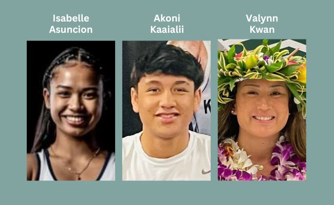  Hawaii’s Akoni Kaaialii, Valynn Kwan And Isabelle Asuncion Sign To Wrestle In College
