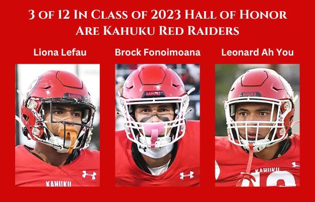 Kahuku Puts Three Into Class Of 2023 HHSAA Hall of Honor; Number Of Inductees Since 1983 Grows To 492