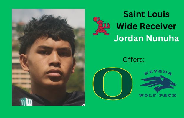  Saint Louis Sophomore Receiver Jordan Nunuha Gets Offers From Oregon, Nevada
