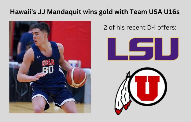  What A Month It’s Been So Far For Hawaii Basketball Player JJ Mandaquit