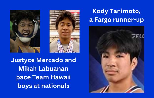  Former Hawaii Resident Tanimoto Makes Fargo Final; Mercado And Labuanan Pace Hawaii’s Boys At Nationals