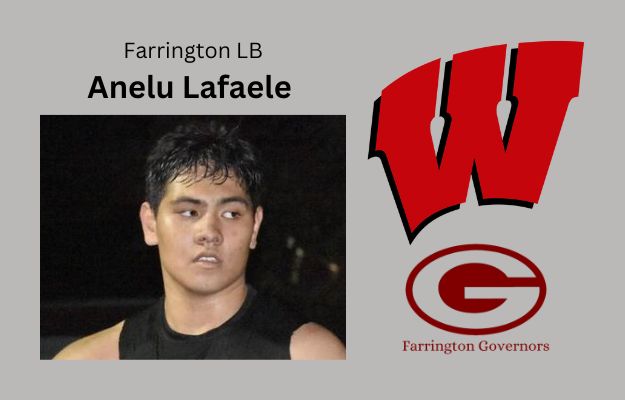  Farrington’s Anelu Lafaele Goes Live On YouTube To Announce Commitment To Wisconsin