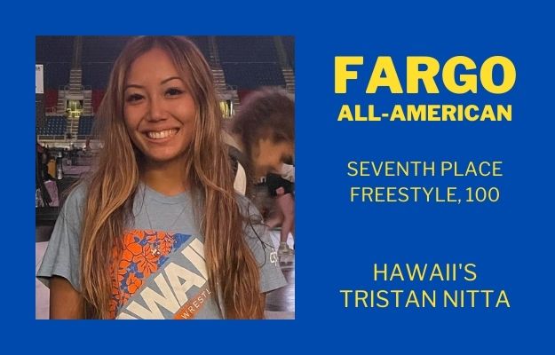  Fargo Nationals: Hawaii’s Tristan Nitta Wrestles To All-American Status