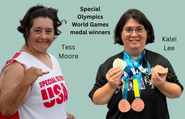  Kamuela’s Kalei Lee And Hilo’s Tess Moore Win Special Olympics World Games Medals