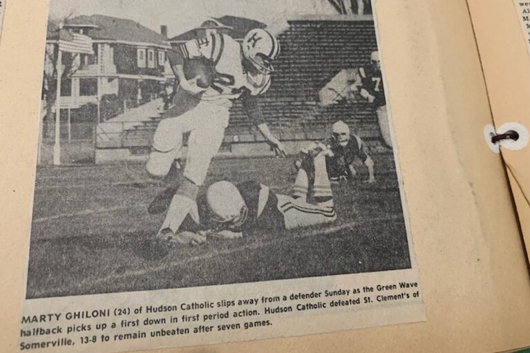 Hudson Catholic's Marty Ghiloni.