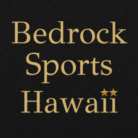 Bedrock Sports Hawaii logo attempt
